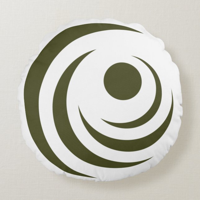 Siegel Gilbert (Arizona) Rundes Kissen (Vorderseite)