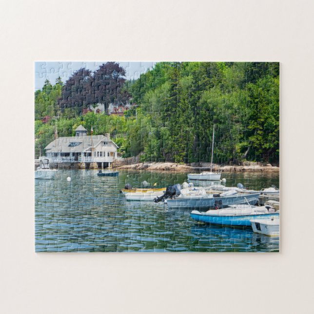 Siegel Harbour, Maine Puzzle (Horizontal)