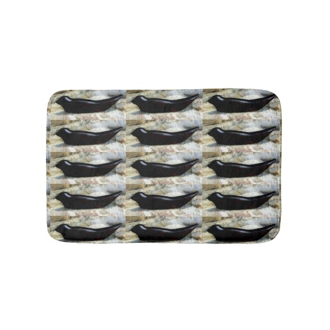 Siegel im Hafen Badematte (Vorderseite)