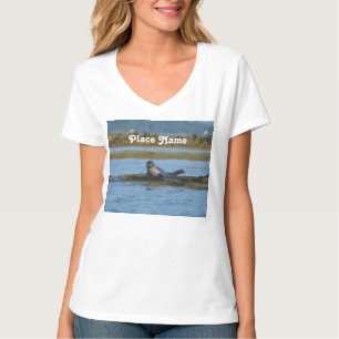 Siegel in Casco Bucht Maine T-Shirt