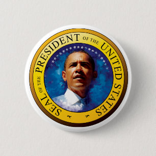 Siegel-Knopf Präsidenten-Barack Obama Button