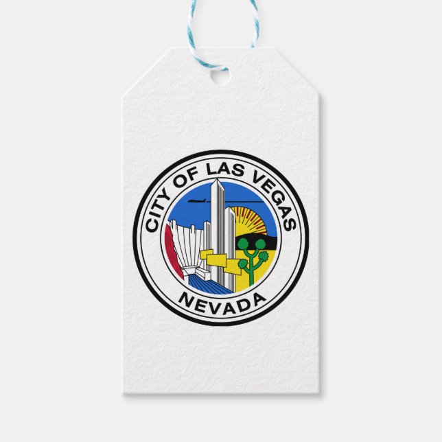 Siegel Las Vegas (Nevada) Geschenkanhänger (Vorderseite)