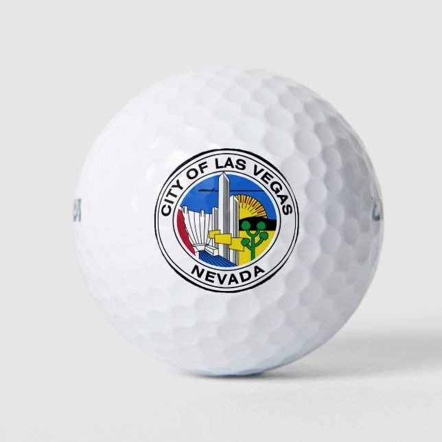 Siegel Las Vegas (Nevada) Golfball (Vorderseite)