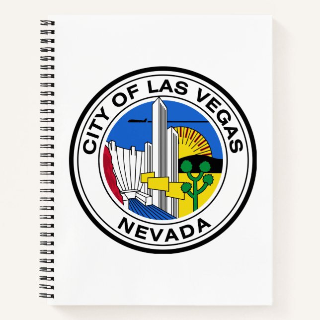 Siegel Las Vegas (Nevada) Notizbuch (Vorderseite)