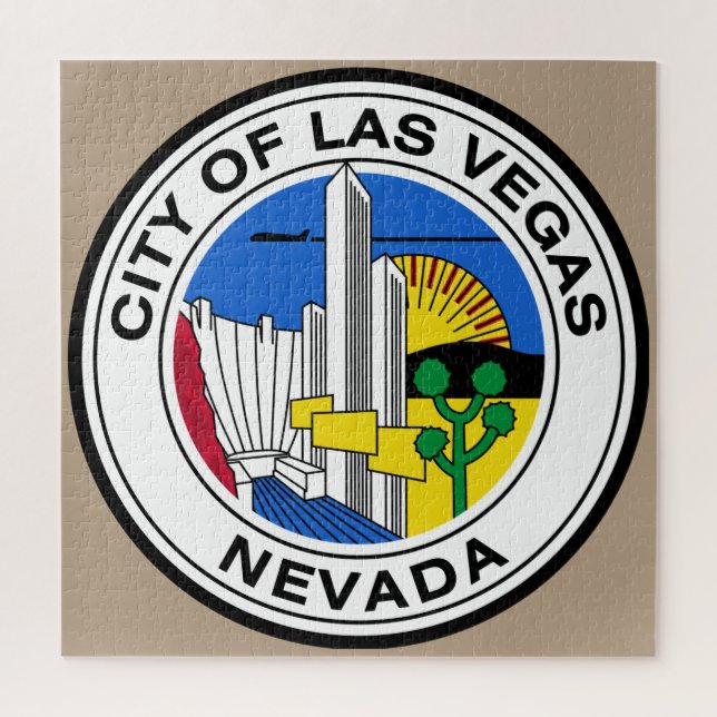 Siegel Las Vegas (Nevada) Puzzle (Vertikal)
