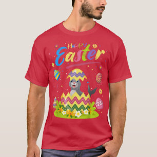 Siegel Liebhaber Lustiges Osterei Siegel Frohe Ost T-Shirt