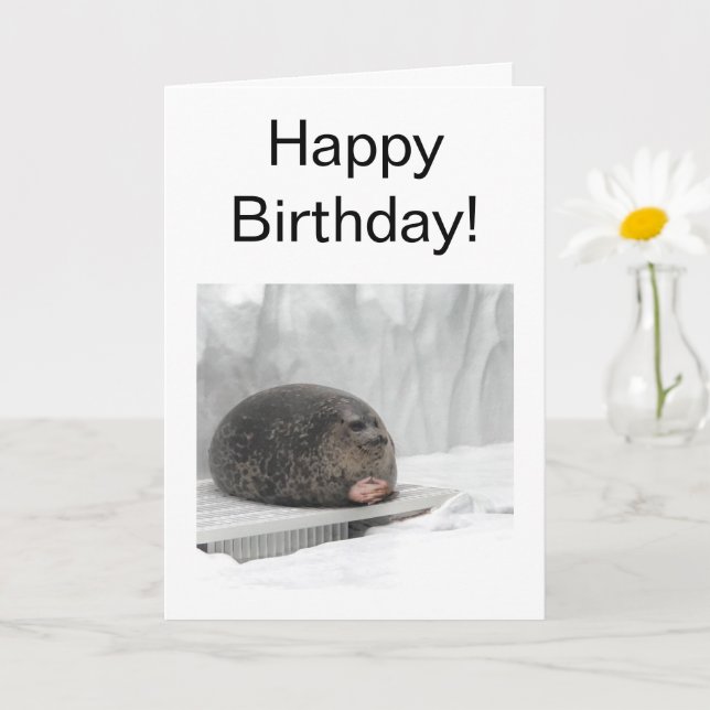 Siegel-Meme für geklappte Karten (Kleine Pflanze)