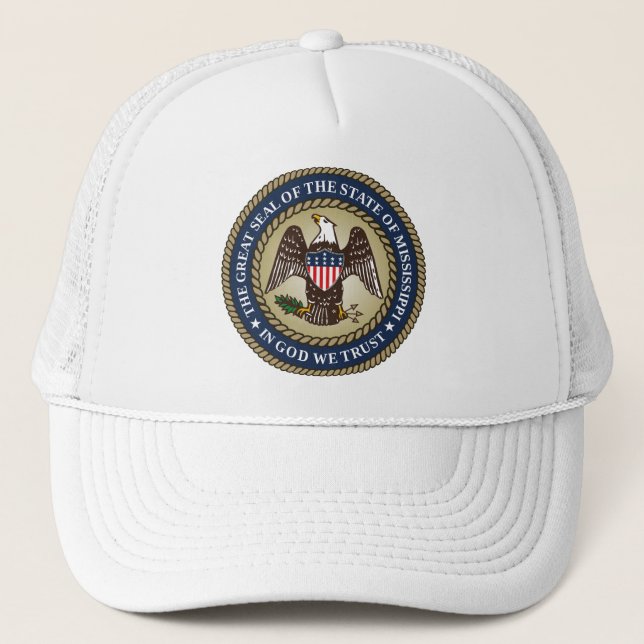 Siegel Mississippi Truckerkappe (Vorderseite)