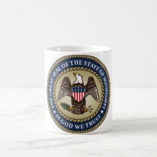 Siegel Mississippi (US-Staat) Kaffeetasse