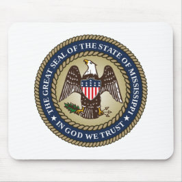 Siegel Mississippi (US-Staat) Mousepad