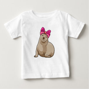 Siegel mit Band Baby T-shirt