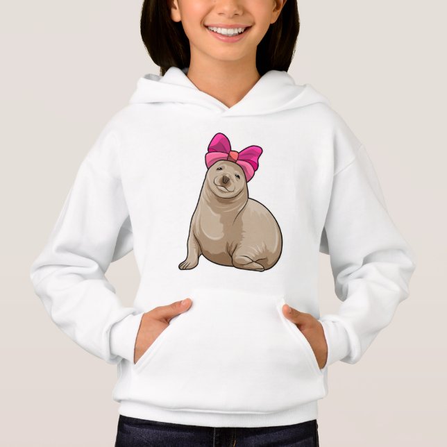 Siegel mit Band Hoodie (Vorderseite)