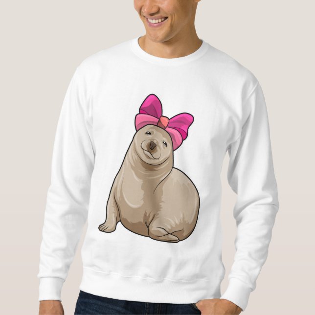 Siegel mit Band Sweatshirt (Vorderseite)