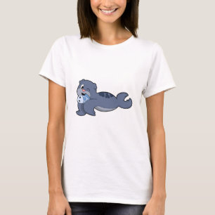 Siegel mit Fisch (3).PNG T-Shirt