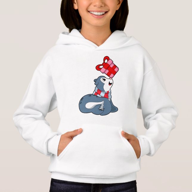 Siegel mit Geschenk Hoodie (Vorderseite)