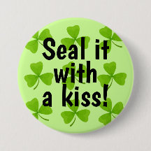 Siegel mit Kiss Green Kleeblatt