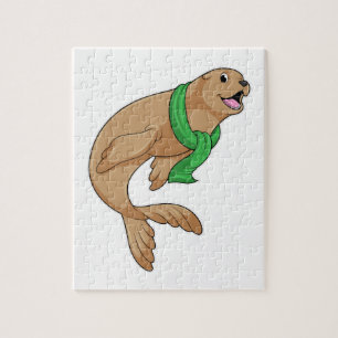 Siegel mit Scarf Puzzle