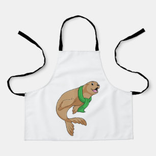 Siegel mit Scarf Schürze