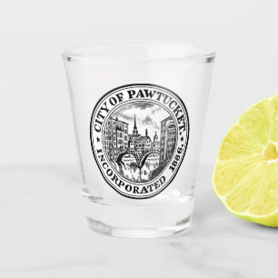 Siegel Pawtucket, Insel Rhode Schnapsglas
