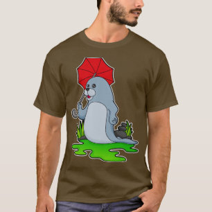 Siegel Regenschirm 2 T-Shirt