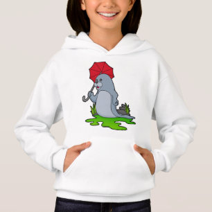 Siegel Regenschirm Hoodie