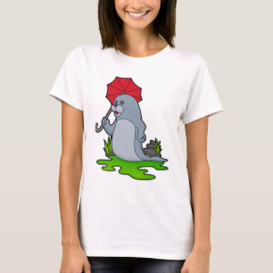 Siegel Regenschirm T-Shirt