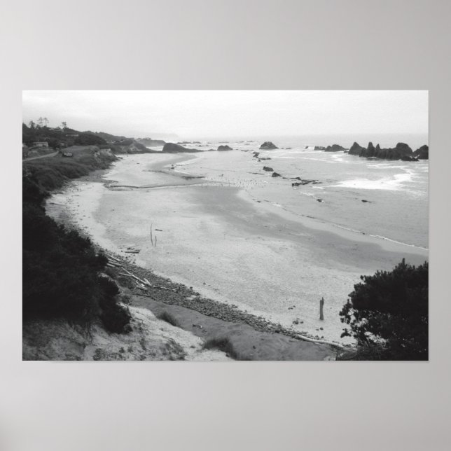 Siegel Rock - Duotone Poster (Vorne)