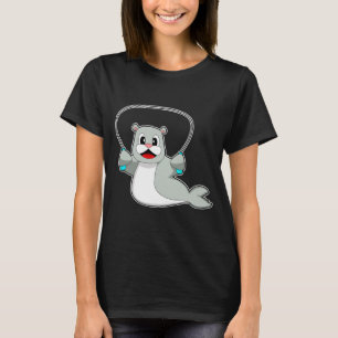 Siegel Rope Skipping Jump Seil T-Shirt