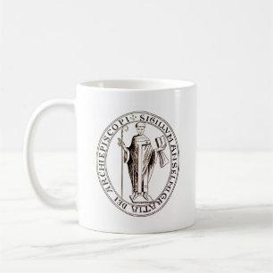 Siegel Saint Anselm von Canterbury Kaffeetasse