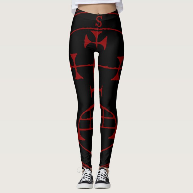 Siegel Samigina kundenspezifischer Magick Leggings (Vorderseite)