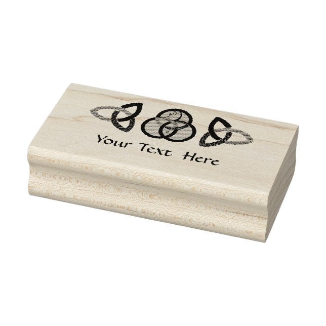 Siegel Schwarz und Grau Gummistempel (Stempel)