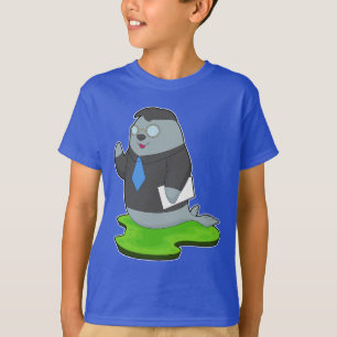 Siegel Sekretärin Hinweis T-Shirt