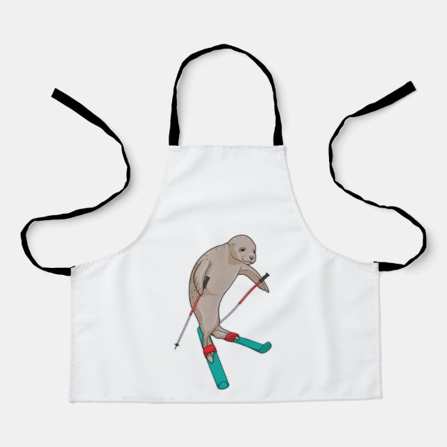 Siegel Skier Ski Schürze (Vorderseite)