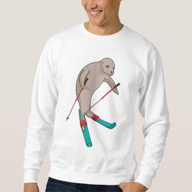 Siegel Skier Ski Sweatshirt (Vorderseite)