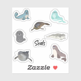 Siegel Stickers Aufkleber