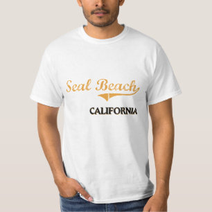 Siegel-Strand-Kalifornien-Klassiker T-Shirt