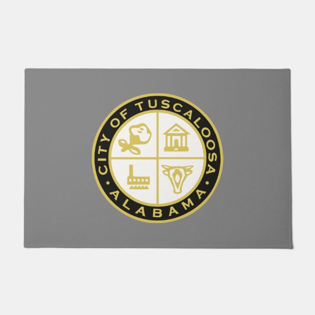 Siegel Tuscaloosa (Alabama) Fußmatte (Vorderseite)