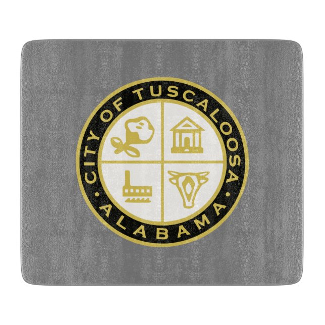 Siegel Tuscaloosa (Alabama) Schneidebrett (Vorderseite)