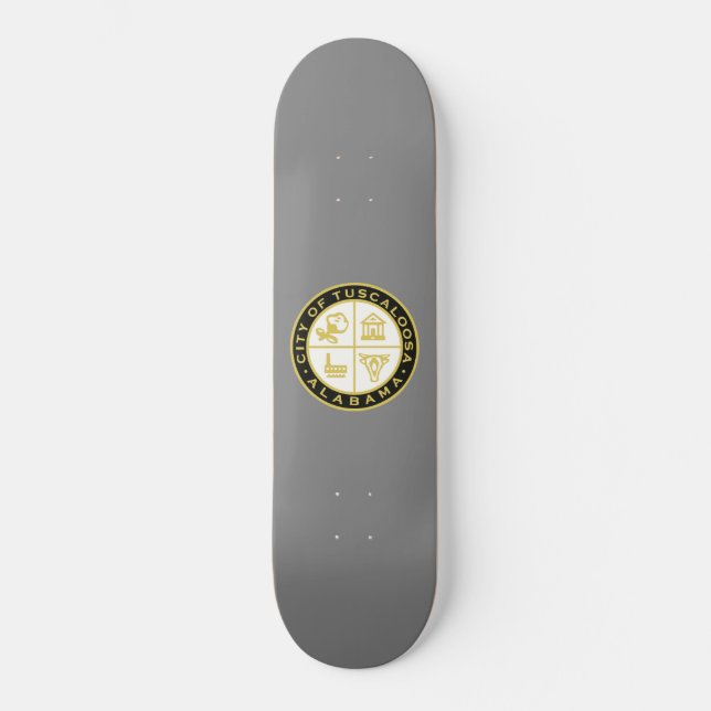Siegel Tuscaloosa (Alabama) Skateboard (Vorderseite)