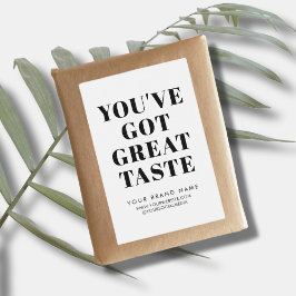 Siegel-Verpackungsetikett Lebensmitteletikett