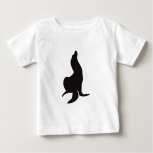 Siegel Vintage-Holzschnitt Baby T-shirt
