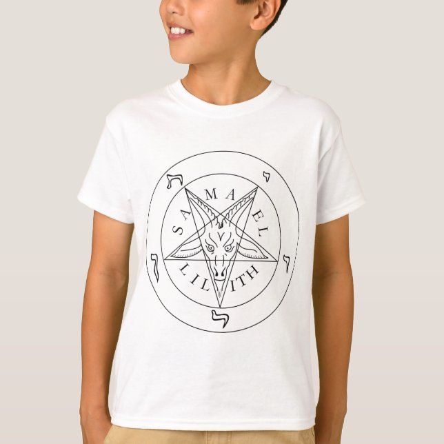 Siegel von Baphomet T-Shirt (Vorderseite)