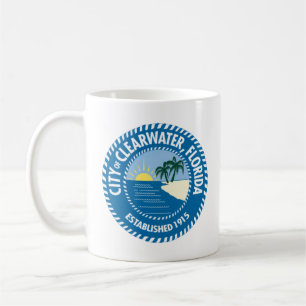 Siegel von Clearwater, Florida-Kaffee-Tasse Kaffeetasse