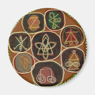 SIEGEL von HEILEN:  Karuna Reiki Emblem Magnet