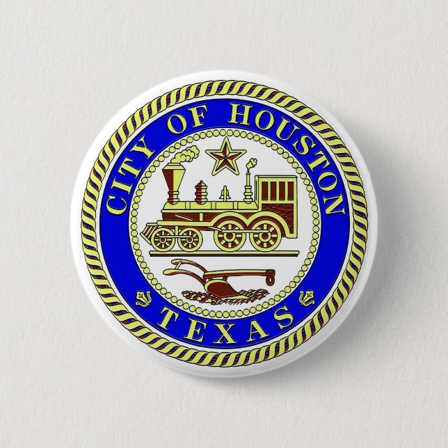 Siegel von Houston Button (Vorderseite)