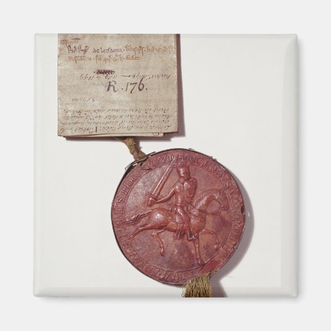 Siegel von König Richard I Magnet (Vorne)