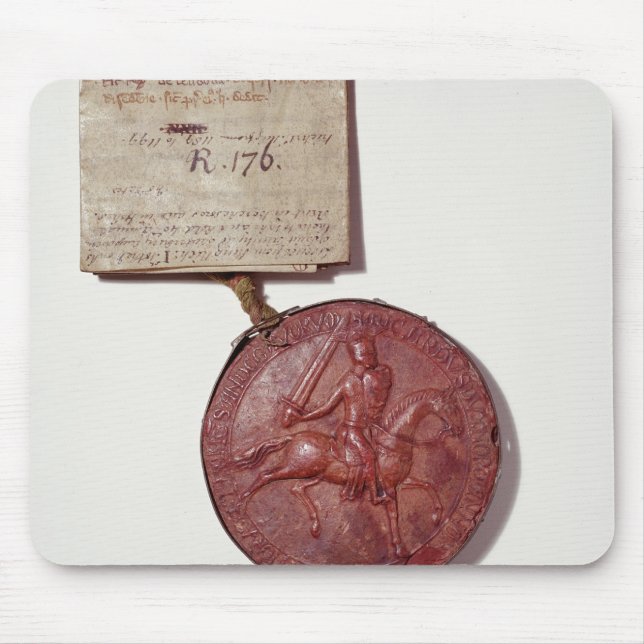 Siegel von König Richard I Mousepad (Vorne)