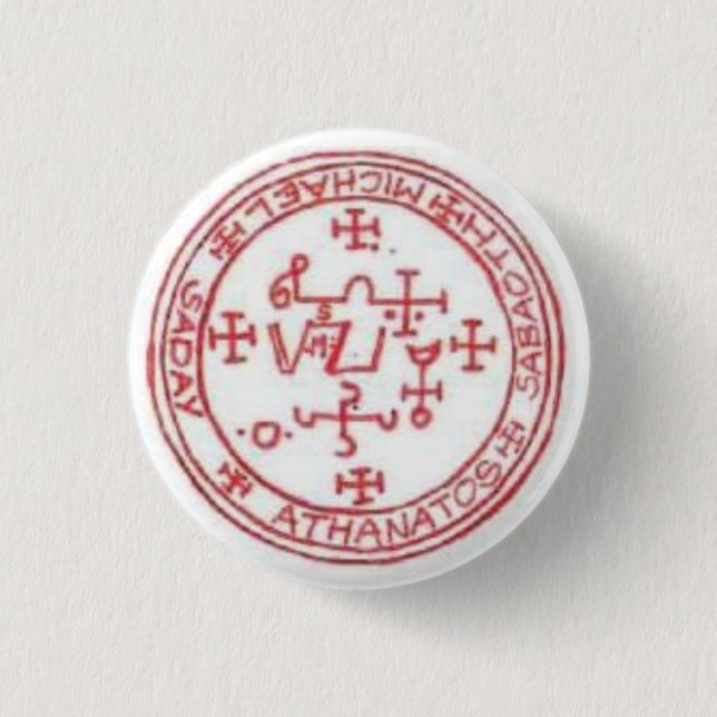 Siegel von Michael-Knopf Button (Vorderseite)