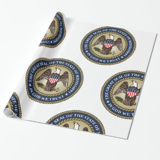 Siegel von Mississippi Geschenkpapier