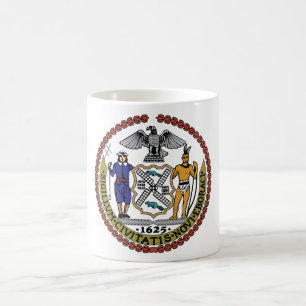 Siegel von New York City Kaffeetasse